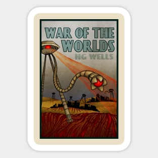 War of The Worlds Sticker